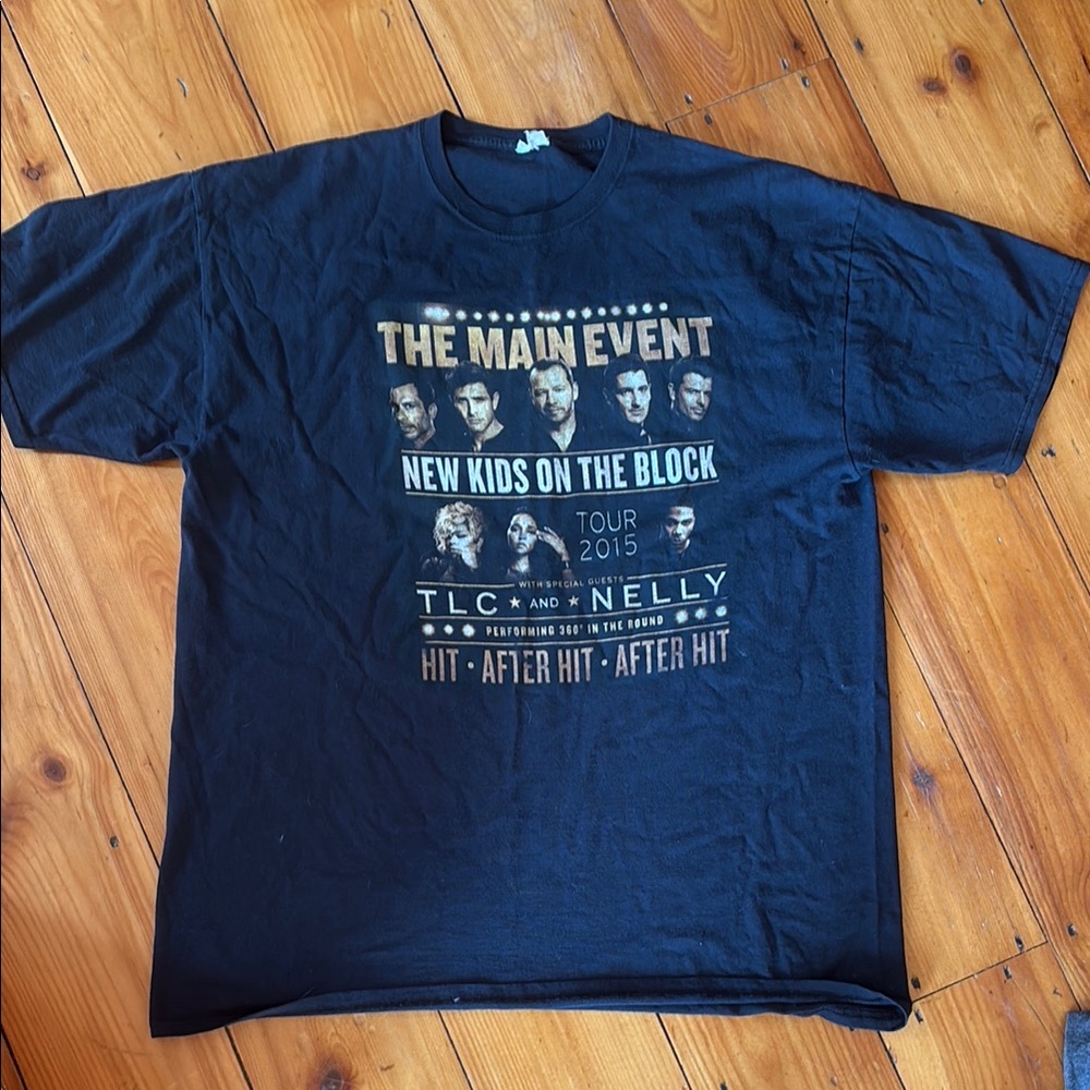 New Kids on the Block Tour 2015 tee